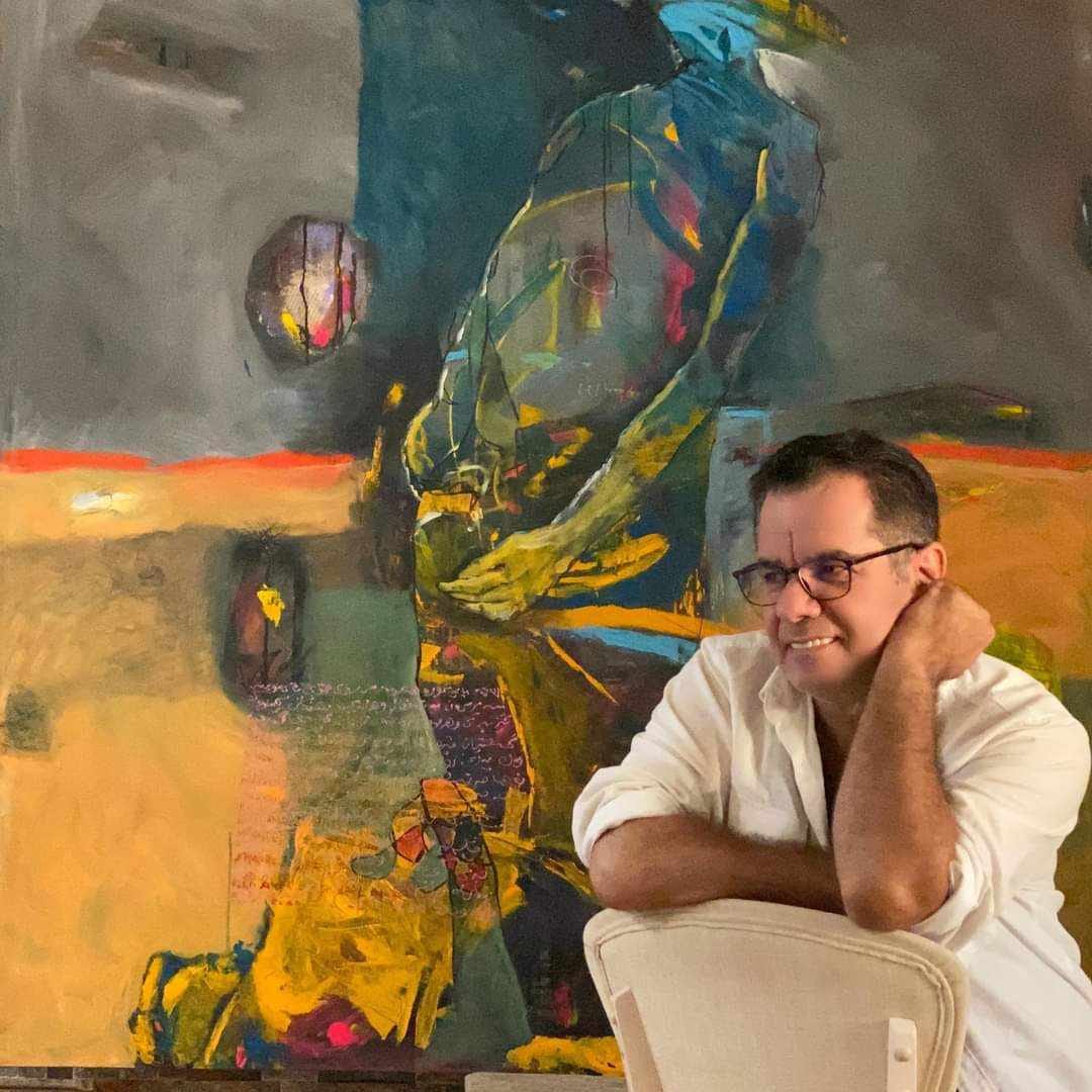 The artist Hama Hashim. (Photo: Submitted to Kurdistan24) 